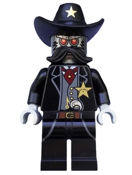 Lego Other - Lego Sheriff Not-a-robot 70800 The LEGO Movie Minifigure